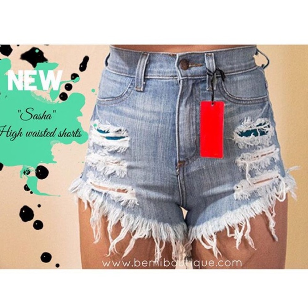 🛍 Flash Sale! Sasha High-Waist Shorts